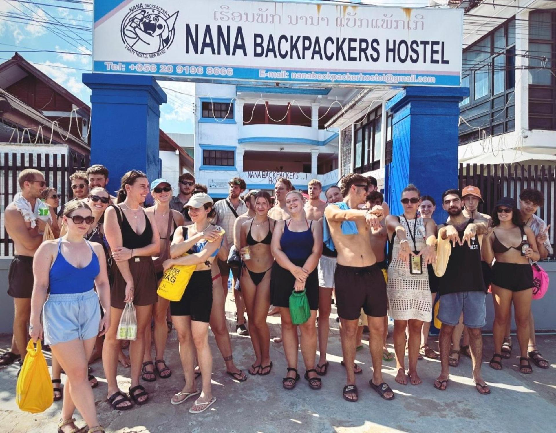 Nana Backpackers Hostel Vang Vieng Extérieur photo