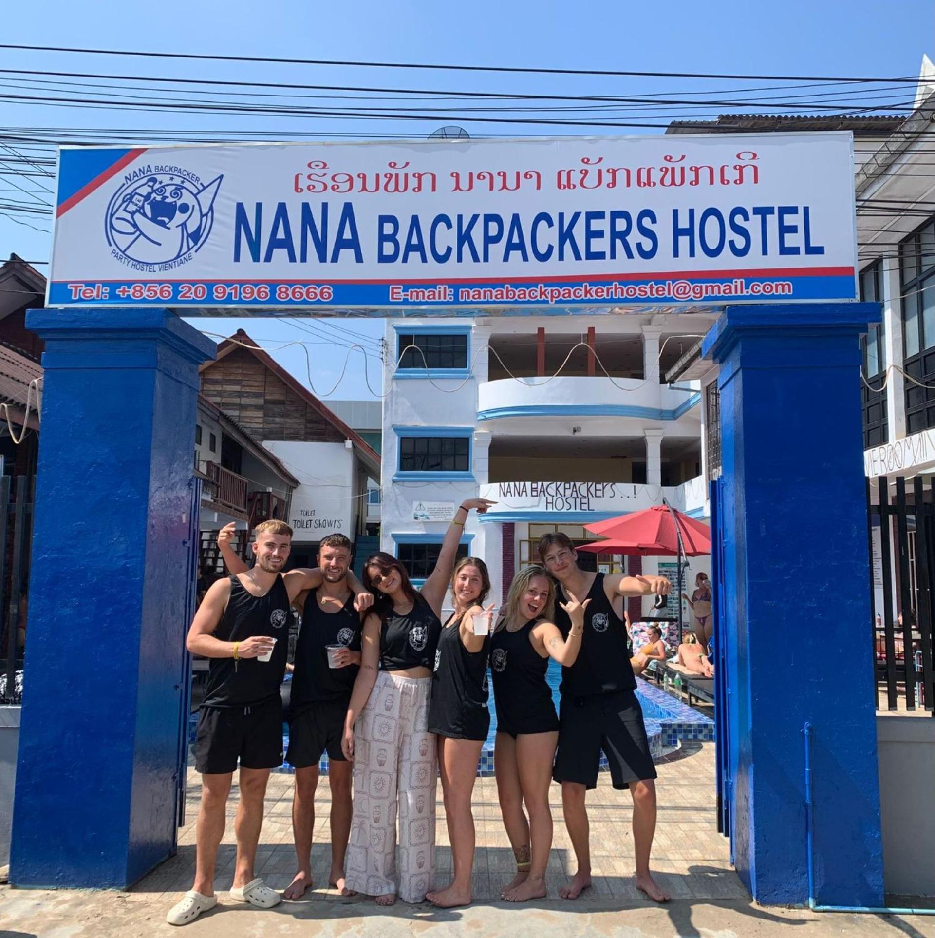 Nana Backpackers Hostel Vang Vieng Extérieur photo