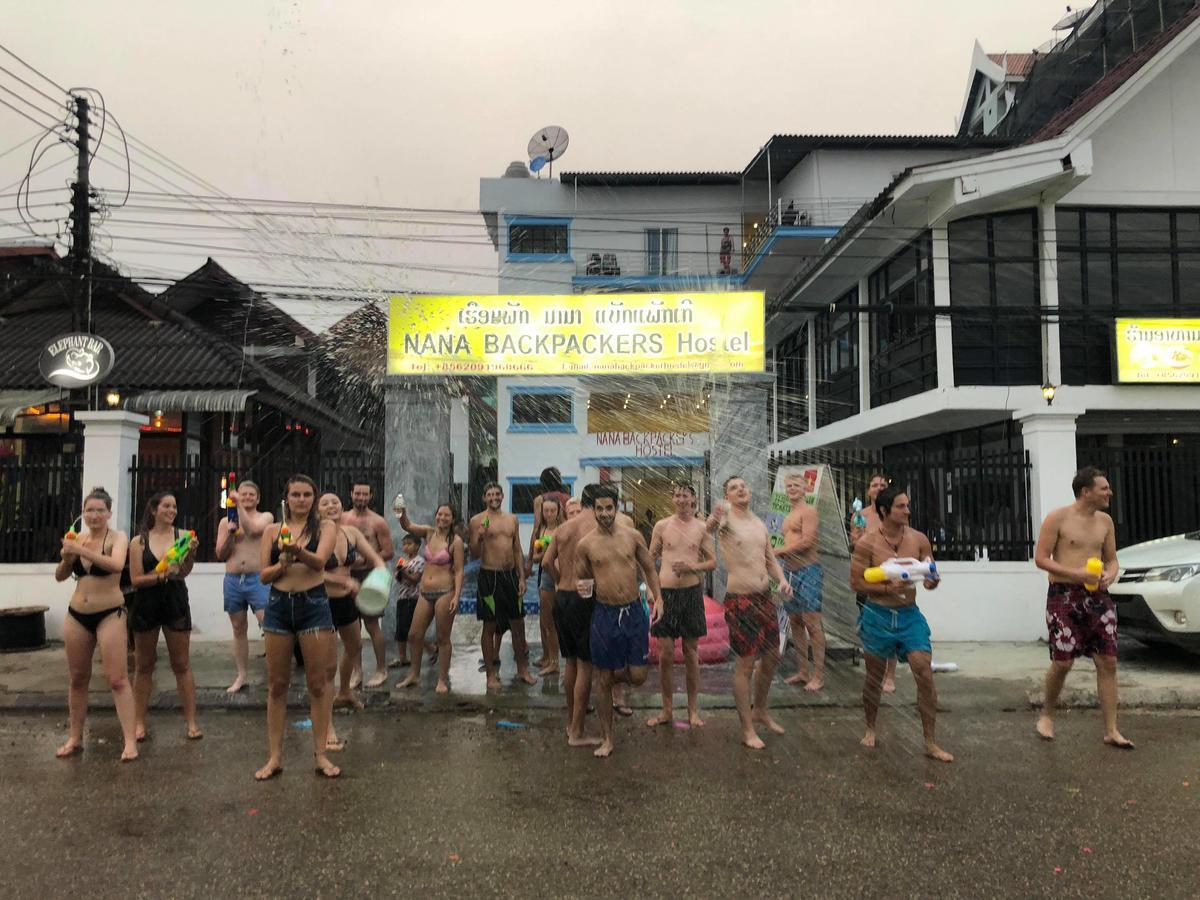 Nana Backpackers Hostel Vang Vieng Extérieur photo